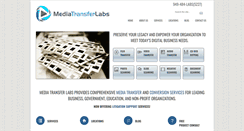 Desktop Screenshot of mediatransferlabs.com
