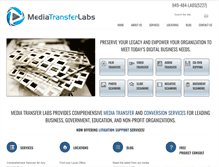 Tablet Screenshot of mediatransferlabs.com